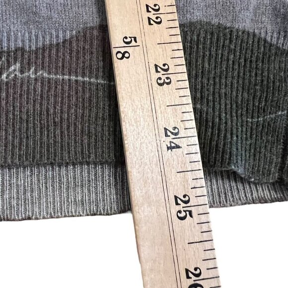 Desigual Men's Striped Striped V-Neck‎ Wool Sweater Size Medium - Picture 7 of 10